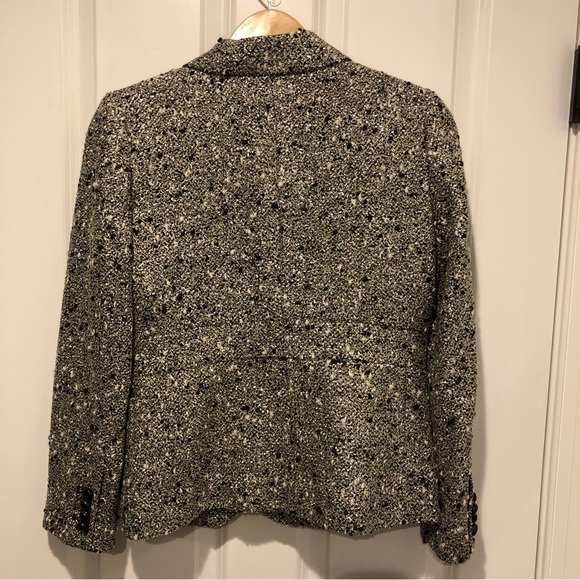 J Crew Collection Metallic Tweed Jacket - Picture 8 of 8